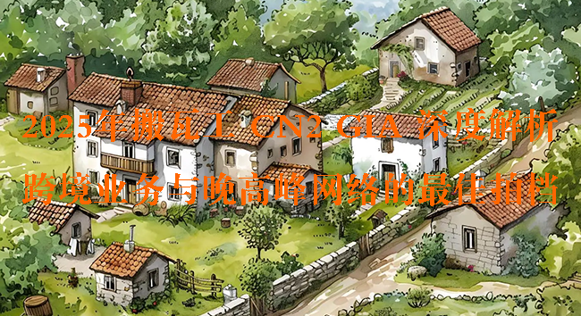 2025年搬瓦工 CN2 GIA 深度解析:跨境业务与晚高峰网络的最佳拍档-搬瓦工