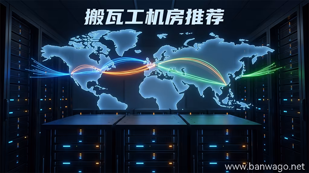 搬瓦工机房推荐,展示电信CN2 GIA、联通AS9929与移动CMIN2的三网路由连接